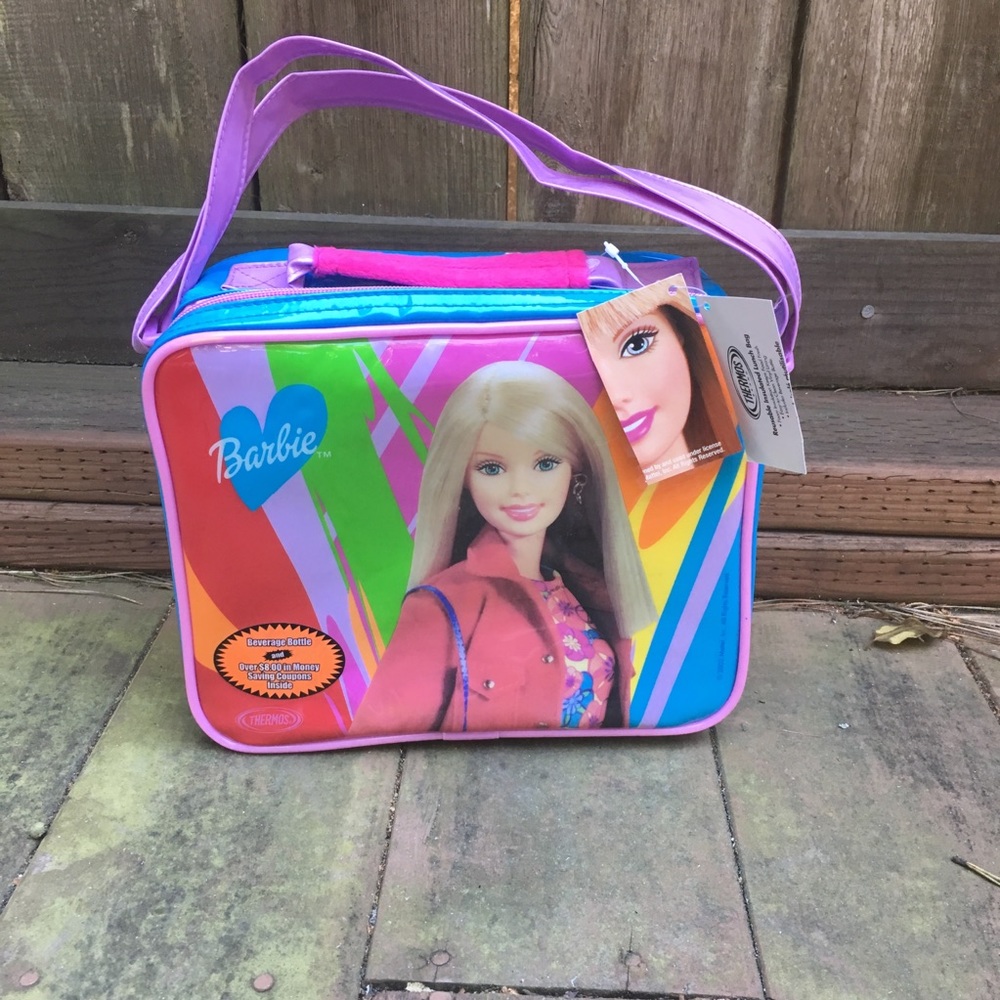 New with tags Barbie lunch box